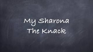 Download lagu My Sharona-The Knack Lyrics mp3 Download lagu My Sharona-The Knack Lyrics mp3