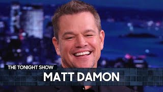 Matt Damon on Co-Writing with Ben Affleck Again Post-Good Will Hunting | The Tonight Show video