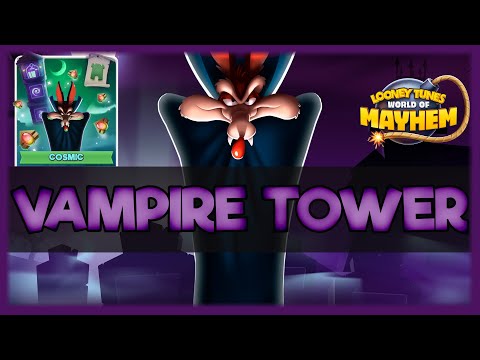 VAMPIRE TOWER - COSMIC - floor by floor gameplay - Looney Tunes World of Mayhem