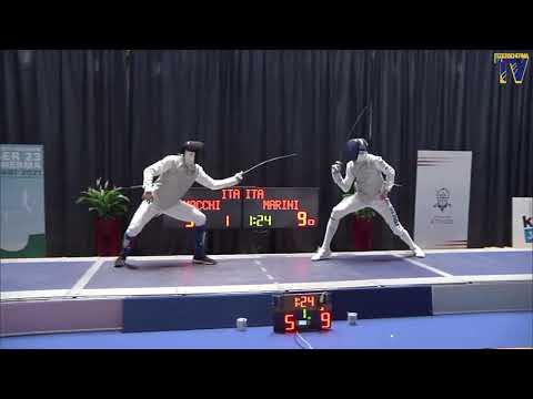 Italian Championships 2021 U23MF - GOLD - Filippo Macchi v Tommaso Marini