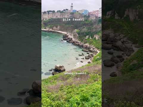 Şile Feneri Drone Görüntüleri | Sile Lighthouse Istanbul #shorts