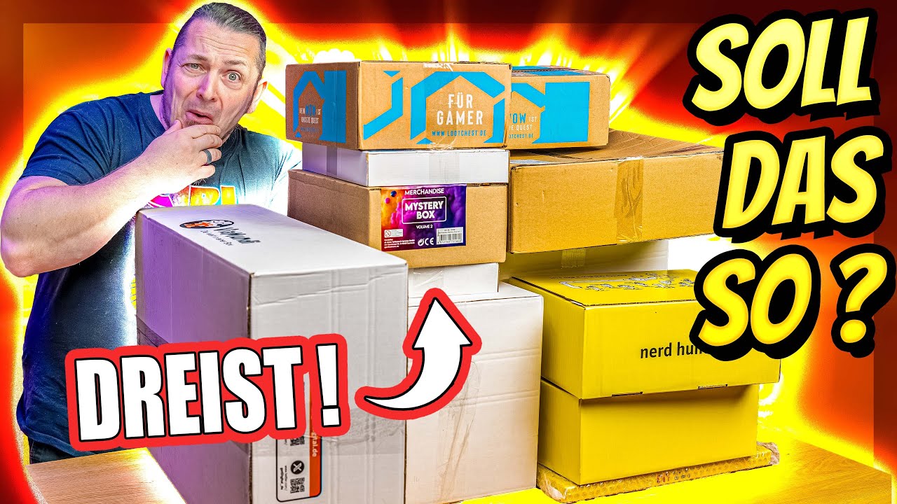 Zu viele Mystery Boxen. Zu viel Chaos.