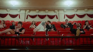 Cinema-Inspired Wedding Film | Historic Frauenthal Theatre in Muskegon, MI