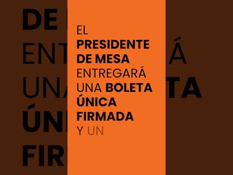 🗳️ ¿Sabés cómo se vota este domingo?