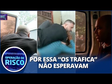 Coisa de cinema! Policiais montam armadilha em furgão e surpreendem traficantes