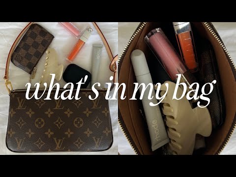 O QUE ESTÁ NA MINHA BOLSA 2023 | ACESSÓRIOS LOUIS VUITTON POCHETTE