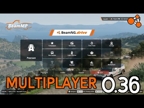 How To Download & Install BeamMP (0.36) BeamNG Drive Multiplayer ONLINE Tutorial 2025