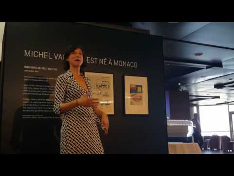 Dominique Graton/Exposition Michel Vaillant- Monaco mai 2017