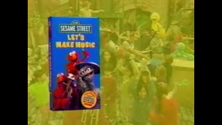 Sesame Street - Let&#39;s Make Music (2000 VHS Rip)