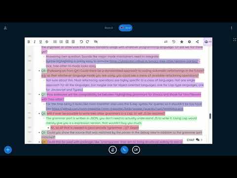 EmacsConf 2020 - 23 - Incremental Parsing with emacs-tree-sitter- Questions - Tuấn-Anh Nguyễn