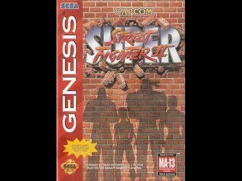 super street fighter ii the new challengers sega genesis