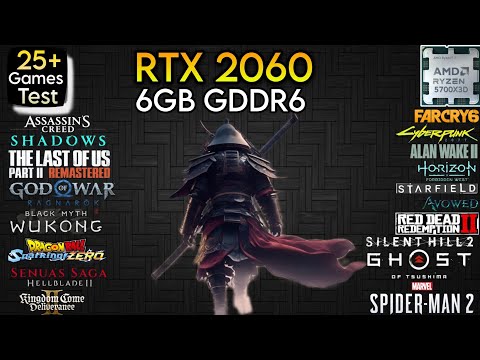 RTX 2060 In Early 2025 - Test In 25+ Games - A Decent Gpu - 1080p