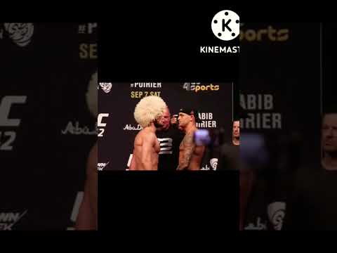khabib show his level to dustin poirier #UFC #khabib #Dustinpoirier