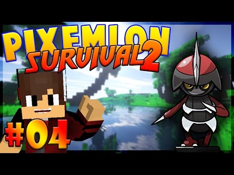 Minecraft Pixelmon 4.1.4 - Episode 4 S2 - "POKE HUNT!" [Pixelmon 1.8 Survival]