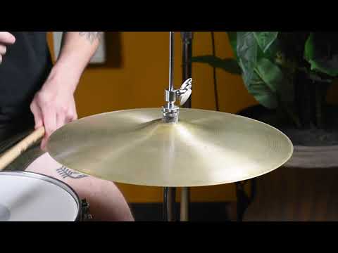 14" Zildjian A 1970s New Beat Hi-Hat Cymbal Pair 858g/1378g *Video* Bild 14