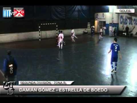 GOLES DE ESTRELLA DE BOEDO - ALMAFUERTE. - SEGUNDA DIVISIÓN - ZONA B - A DOS TOQUES FUTSAL