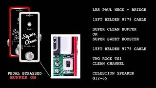 Super Clean Buffer Mini Pedal