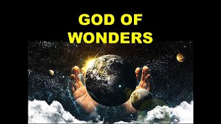 God of wonders Chris Tomlin (with Lyrics)
