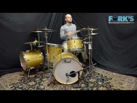 Pearl 6pc Masters Maple Complete w Zildjian Cymbals