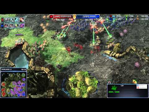 [Lotem] 아마추어테란 (T) vs. [양돼지]llllllllllll (Z) Whirlwind LE Starcraft 2 Heart of the Swarm