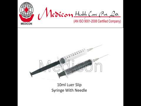 Pvc luer slip hi-tech disposable 10ml syringe 21gx1 1/2 need...