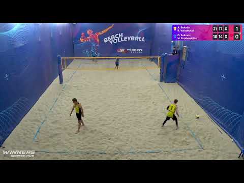 22:50 A. Bakotin / R. Voloshchuk - D. Safonov /M. Zapliusvichka 29.06.2022 |Winners Beach Volleyball