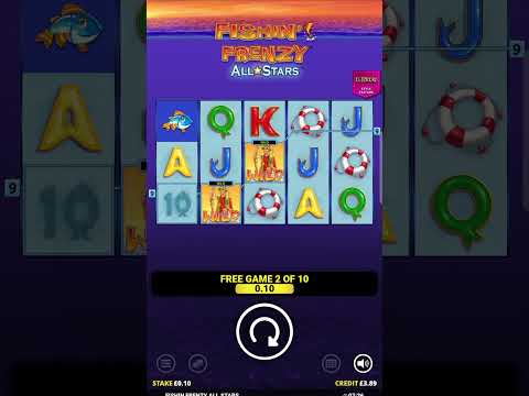Fishin Frenzy All stars bonus.