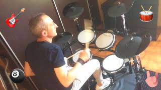 Andy Timmons    Pink champagne sparkle   Drum Cover by Ivan Magnelli DragDrummer Millenium MPS 750