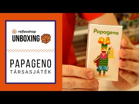 UNBOXING  Papageno társasjáték - reflexshop