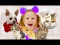 Nastya and all the animals in her house Nastya and all the animals in her house