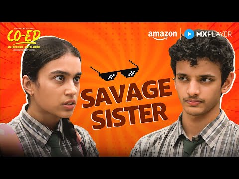 Co‑Ed School's first Hungama 🔥| CO‑ED | Adrija Sinha, Vedant Sinha | Web Series | Amazon MX Player