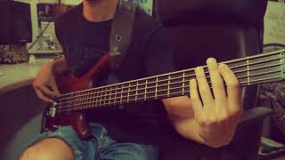 Atheist - Mineral ( Bass Cover )