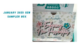 January 2025 Sew Sampler Box