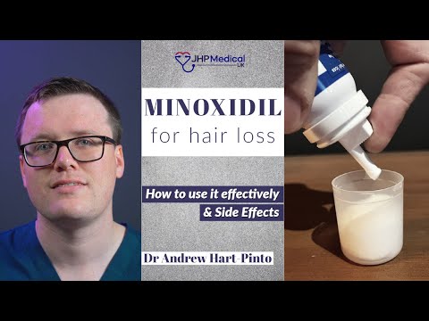 MINOXIDIL treatment for HAIR LOSS | How and When to...