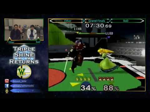 TSRIII - lloD (Peach) vs. Ether (Marth) – SSBM GF