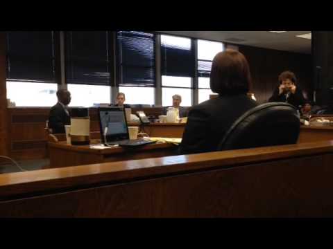 Judge J. Cedric Simpson testifies in judicial misconduct hearing