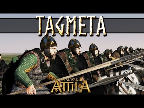 Total War Attila Patch 2 - The New Tagmeta - Tagmata vs Noble Alani Cavalry