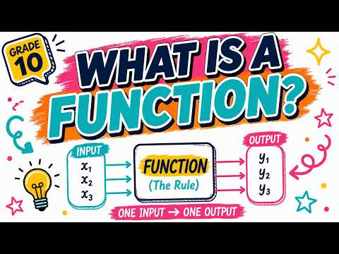 What is a Function? | Input, Output and Relationships | Grade 10 CAPS Maths