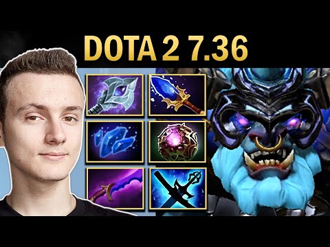 Spirit Breaker Gameplay Miracle with 1000 GPM and Sblade - Dota 7.36