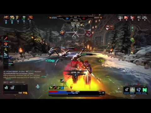 SMITE ullr assault quadra kill