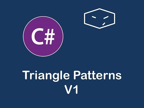 triangle patterns v1 in c