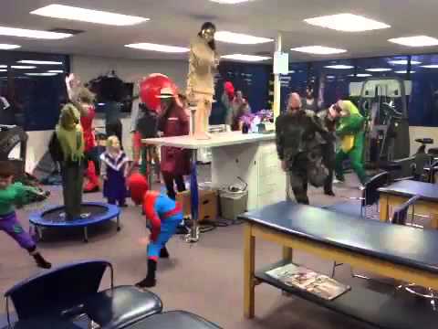 Harlem Shake in a fabulous PT office
