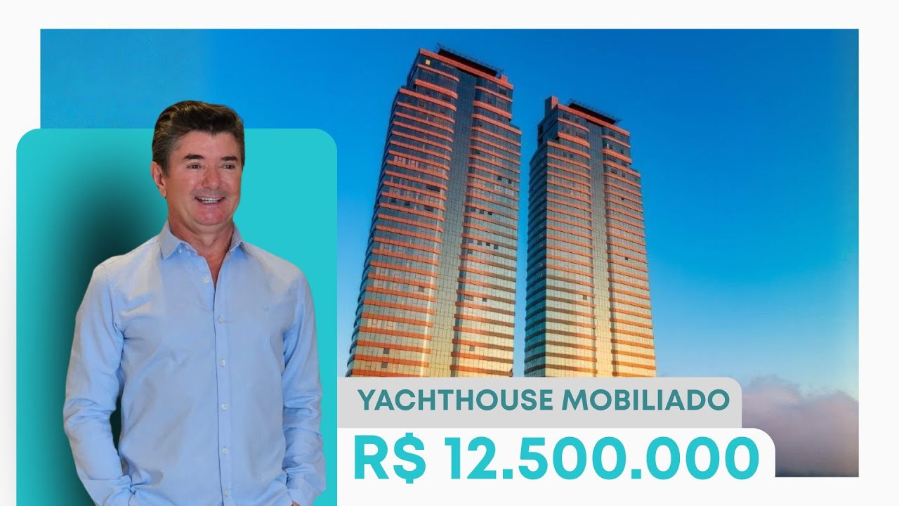 Yachthouse Mobiliado – Luxo, Vista Panorâmica e Conforto Absoluto em Balneário Camboriú