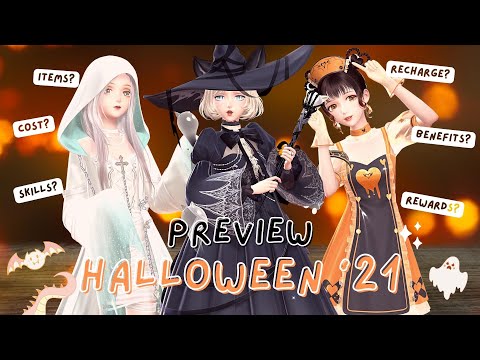 Cat Witches & Ghosts👻| Halloween '21 Pavilion Guide: Events Walkthrough, Cumulative Recharge & More