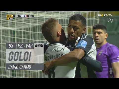 Goal | Golo David Carmo (AG): Portimonense (1)-2 SC Braga (Liga 21/22 #27)