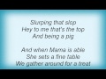 Sesame Street Bein A Pig Lyrics