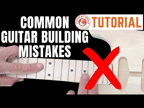 Common Mistakes to Avoid When Building an Electric Guitar Kit