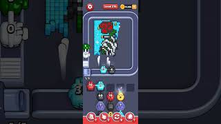 Pixel Flow — very hard level 316 (red rose)