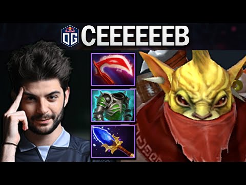 OG.CEB BOUNTY HUNTER WITH DESO & AGHANIMS - DOTA 2 7.27 GAMEPLAY