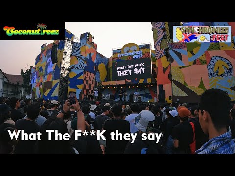 Coconuttreez - What the F**K they say - Live at Synchronize Fest 2023
